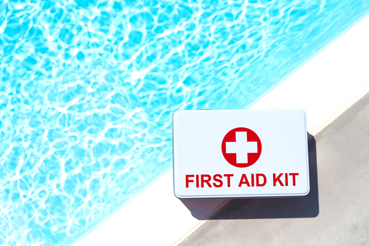 Swimming safety, first aid