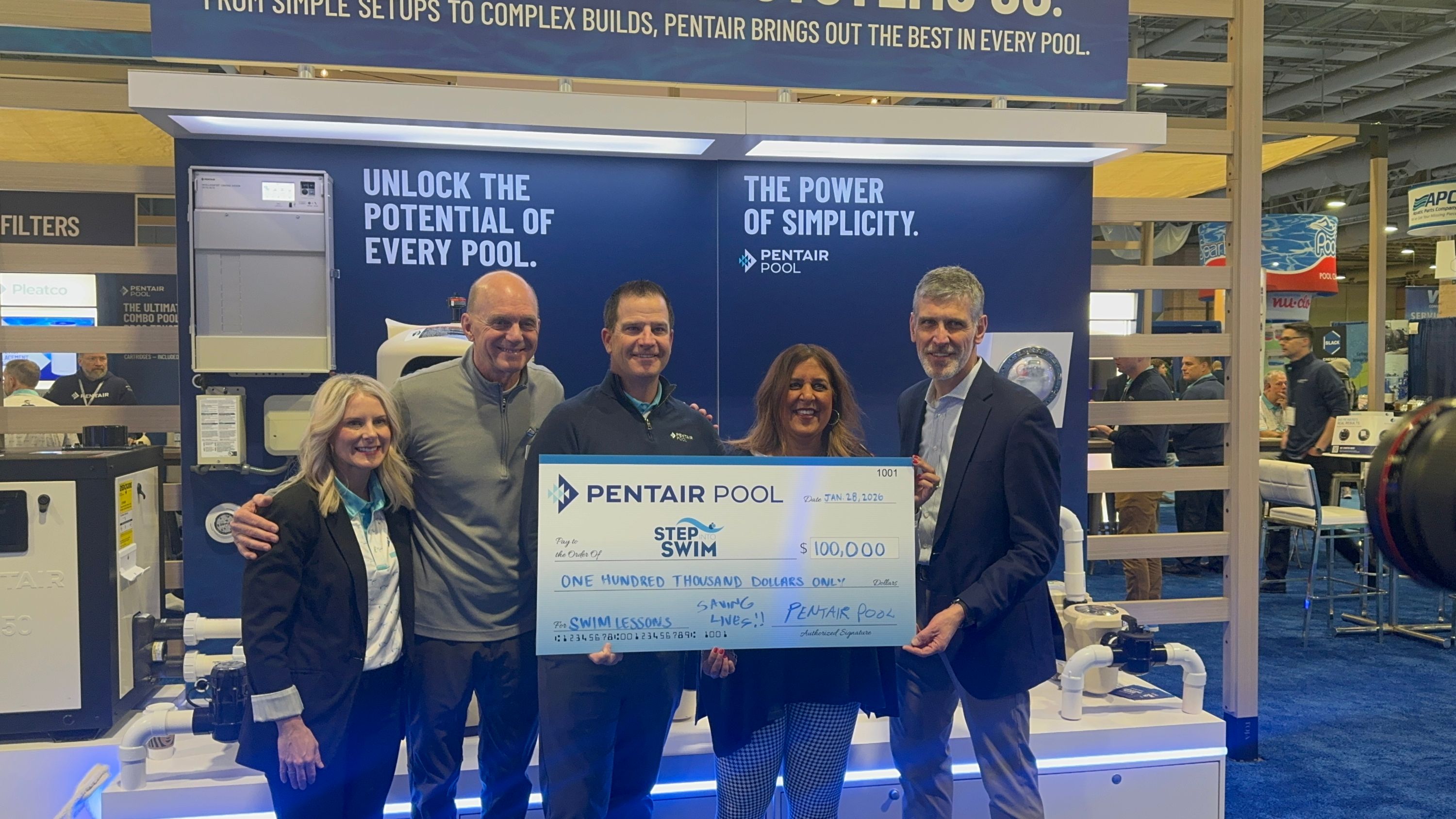 Pentair Pool SIS 2026 check presentation