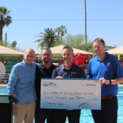 PHTA Central Arizona Chapter and Step Into Swim Donate $20,000 to Valley of the Sun YMCA to Expand Lifesaving Swim Lessons